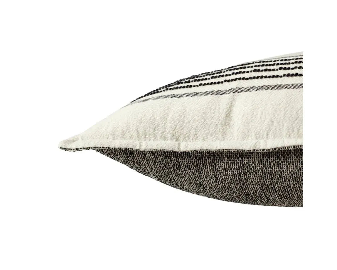 Tanzy TAN12 Black/Ivory Pillow