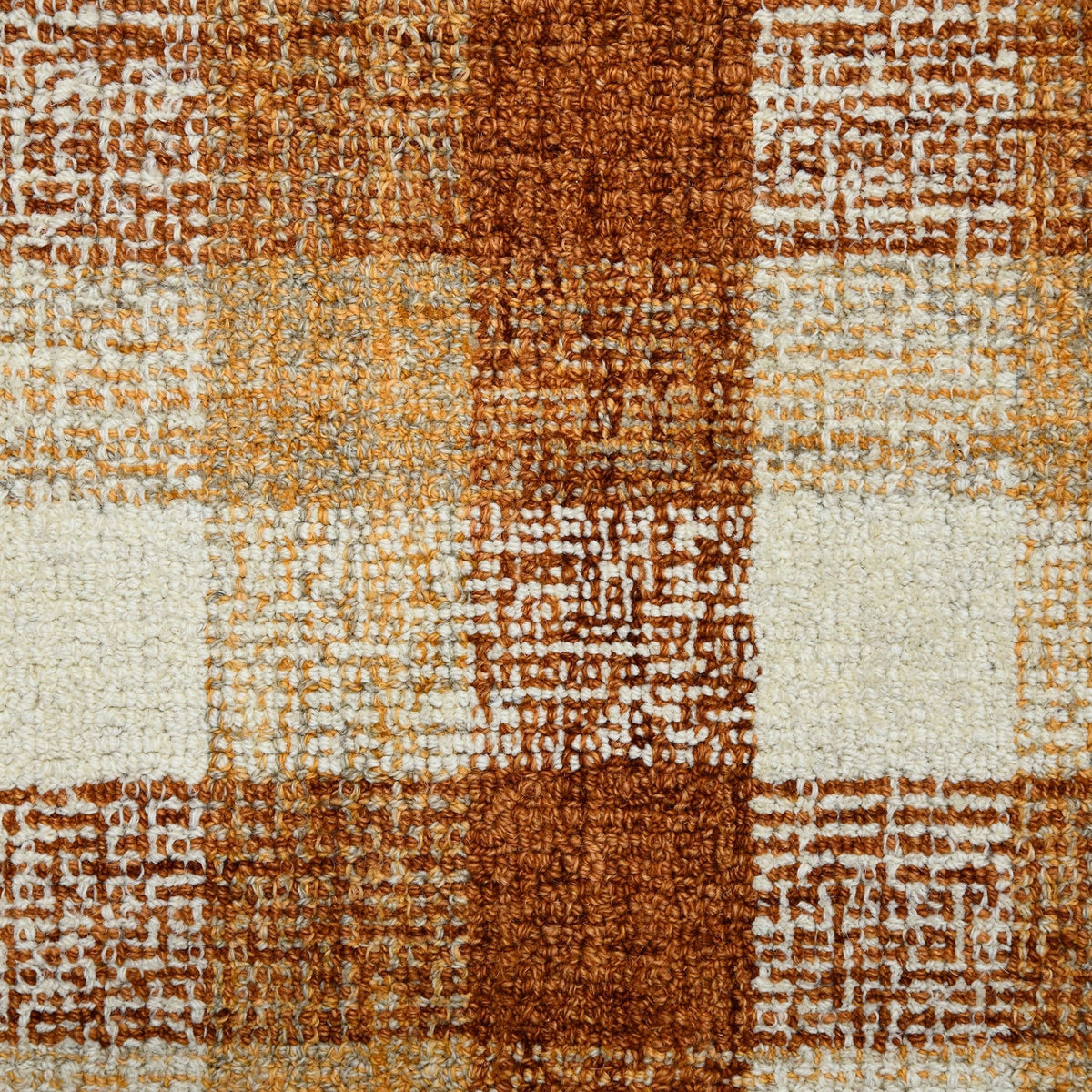 Tartan TRA-10 Orange Rug - Rug & Home