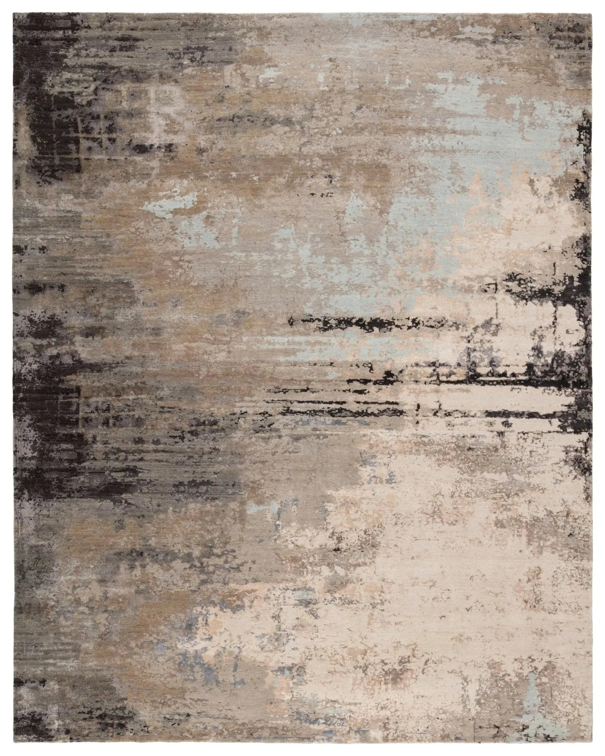 Tattvam Tvm03 Misana Gray/Tan Rug