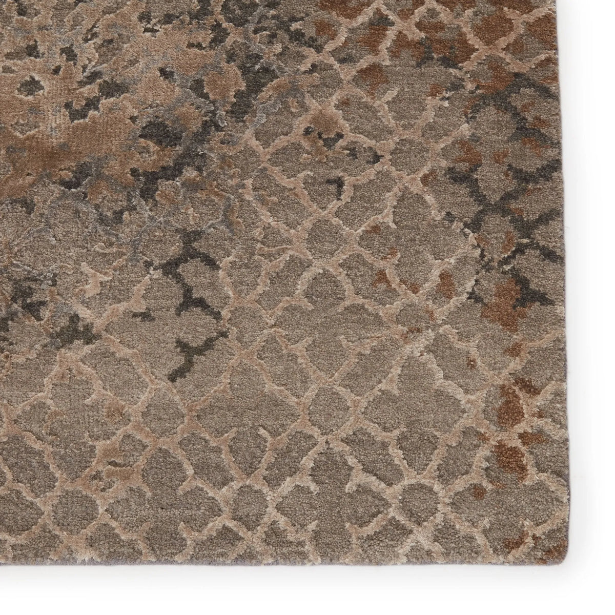 Tattvam Tvm04 Sahaj Gray/Tan Rug - Rug & Home