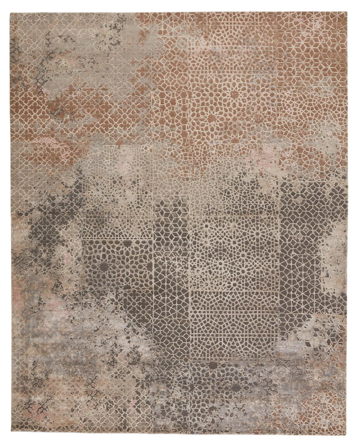 Tattvam Tvm04 Sahaj Gray/Tan Rug - Rug & Home