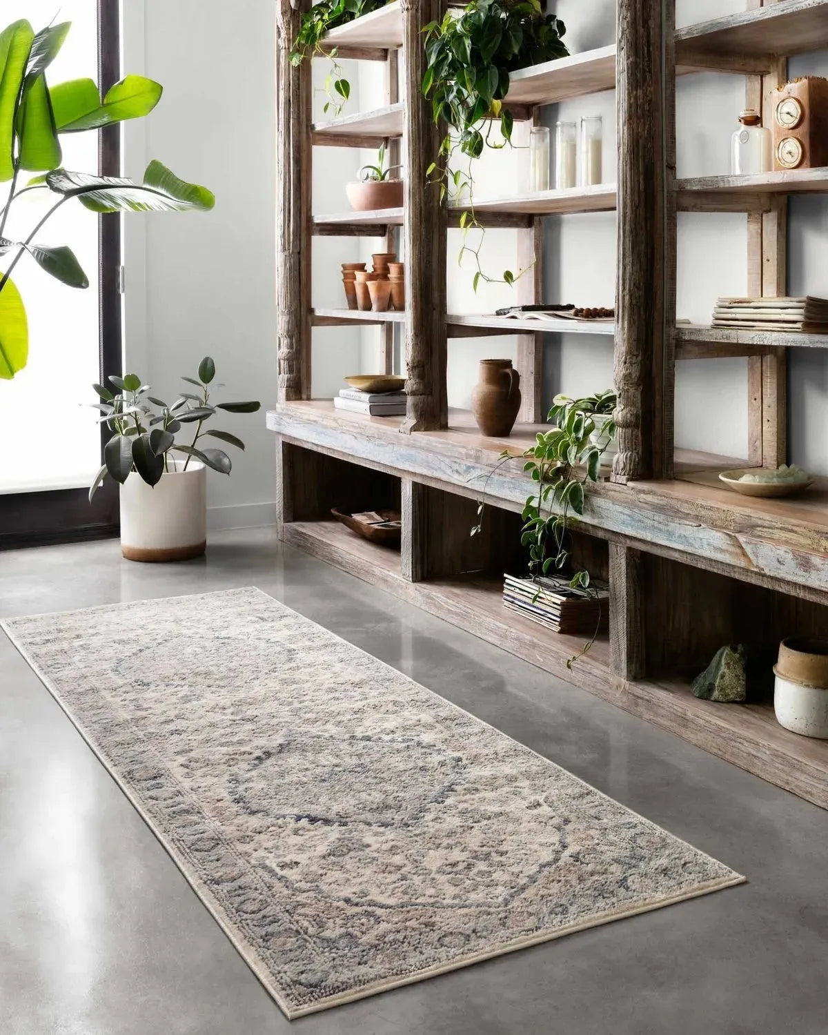 Teagan Tea-01 Natural/Lt. Grey Rug