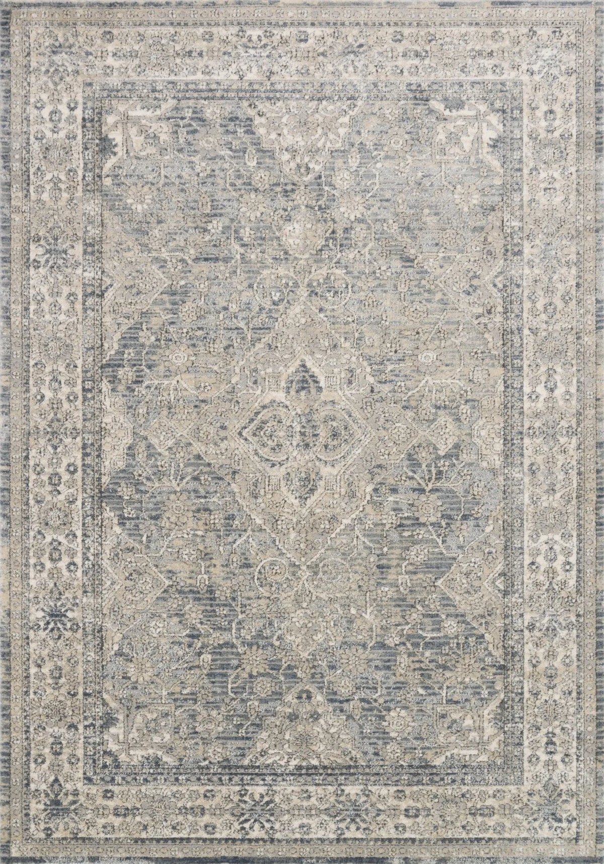 Teagan TEA-04 Sky/Natural Rug - Rug & Home