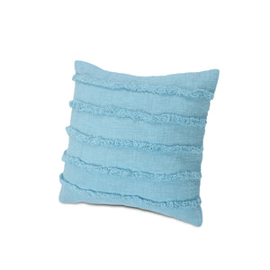 Teal Overtufted Solid LR07512 Throw Pillow - Rug & Home