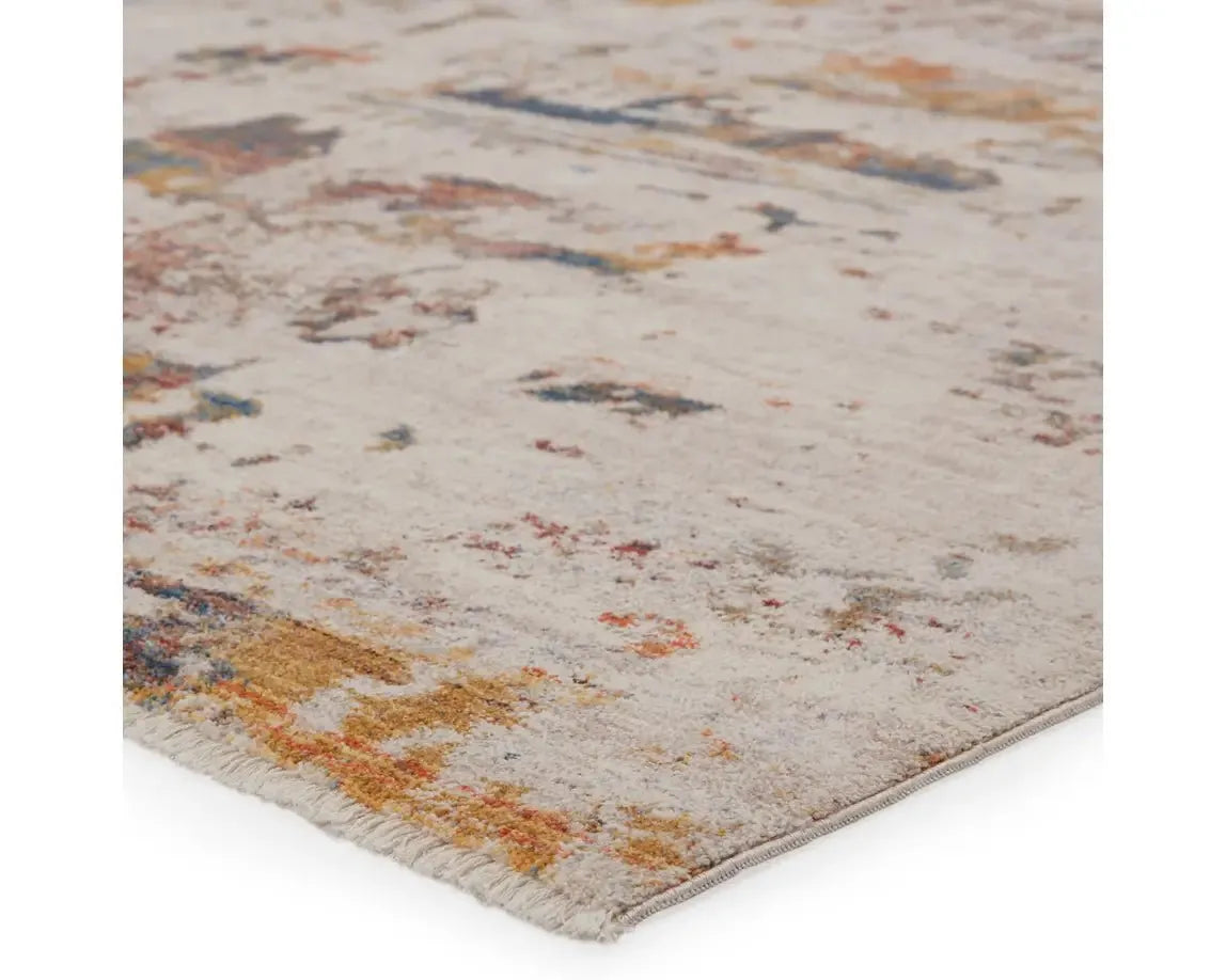 Terra TRR02 Ivory/Blue Rug - Rug & Home