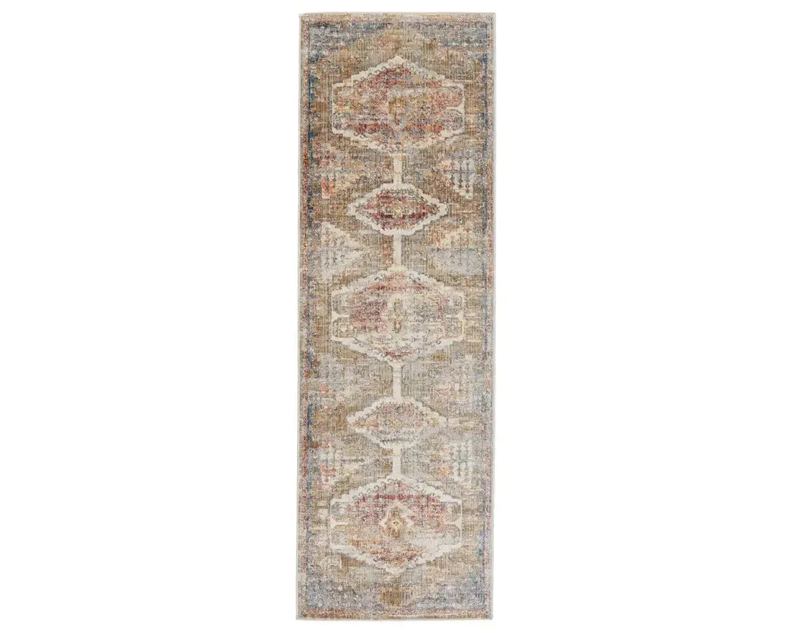 Terra TRR03 Blue/Ivory Rug