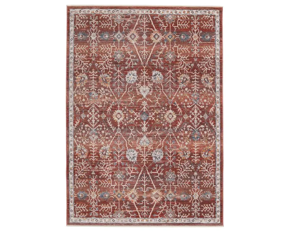 Terra TRR14 Red/Blue Rug - Rug & Home