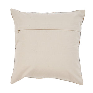 Textured Faux Fur Natural LR07329 Throw Pillow - Rug & Home