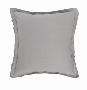 Textured Straps Lr07570 Light Gray Pillow - Rug & Home