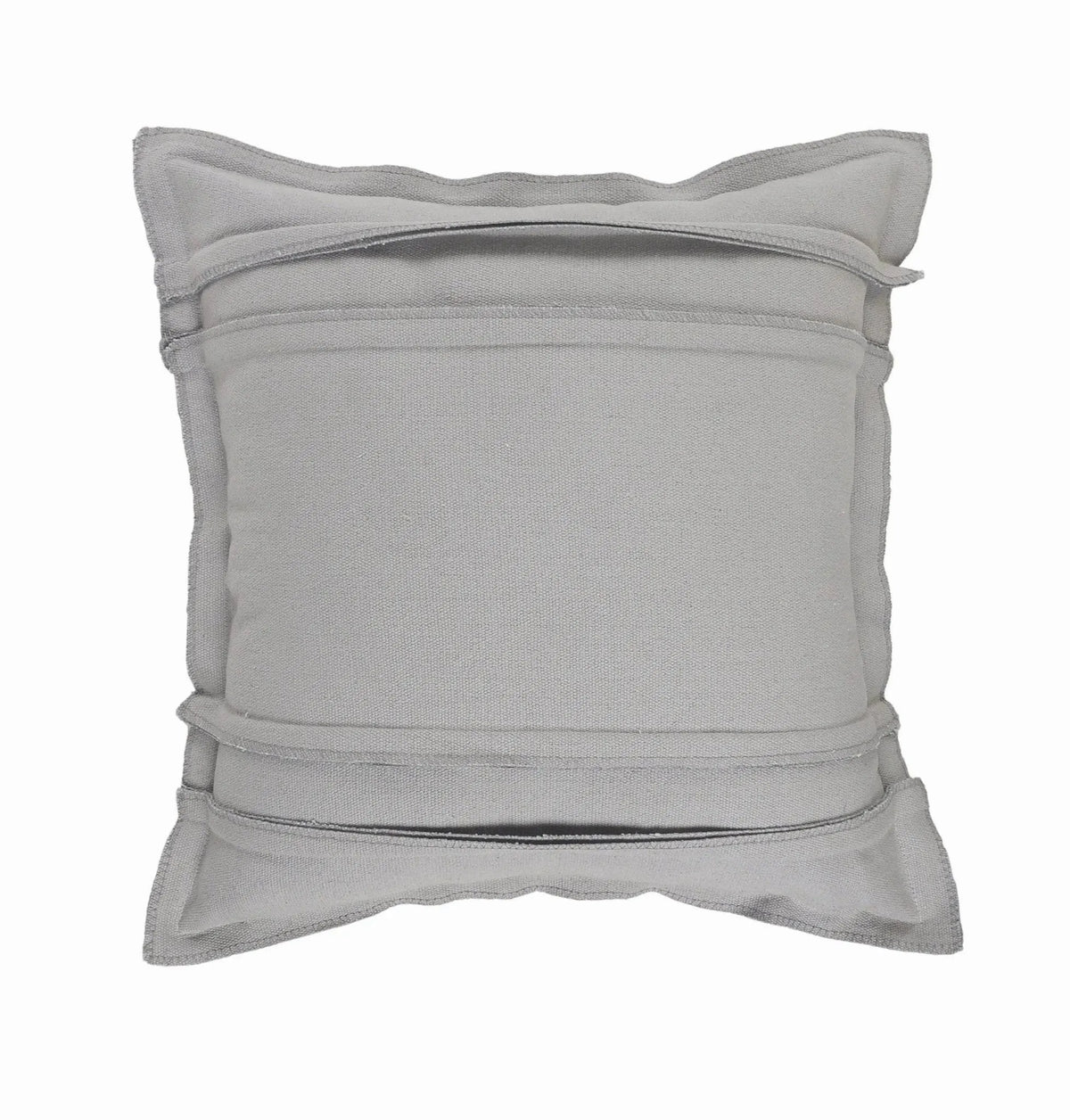 Textured Straps Lr07570 Light Gray Pillow