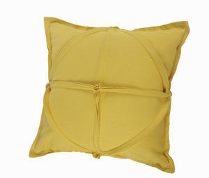 Textured Tile Lr07568 Lemon Pillow - Rug & Home