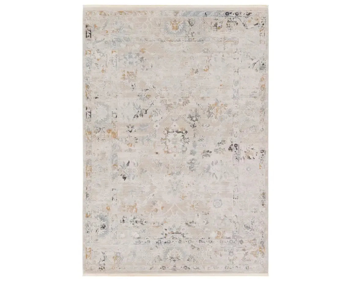 Thalia THA02 Grey/Cream Rug - Rug & Home