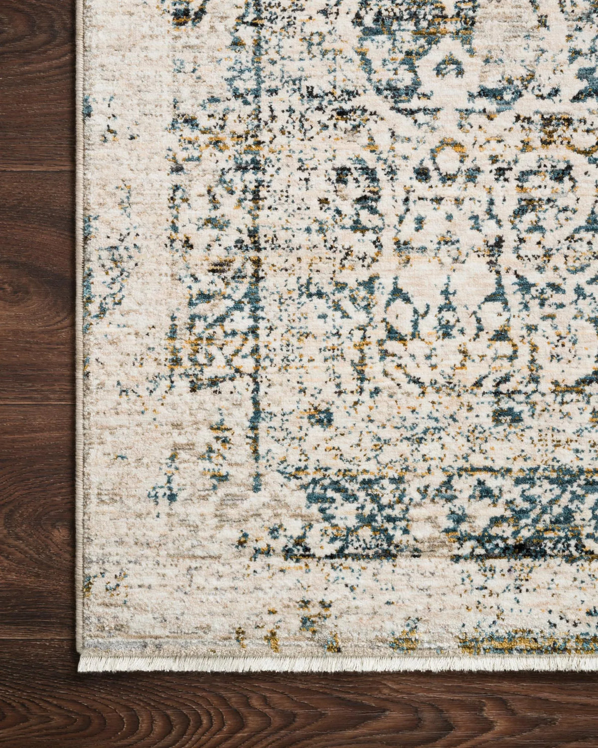 Theia THE-01 Natural/Ocean Rug - Rug & Home