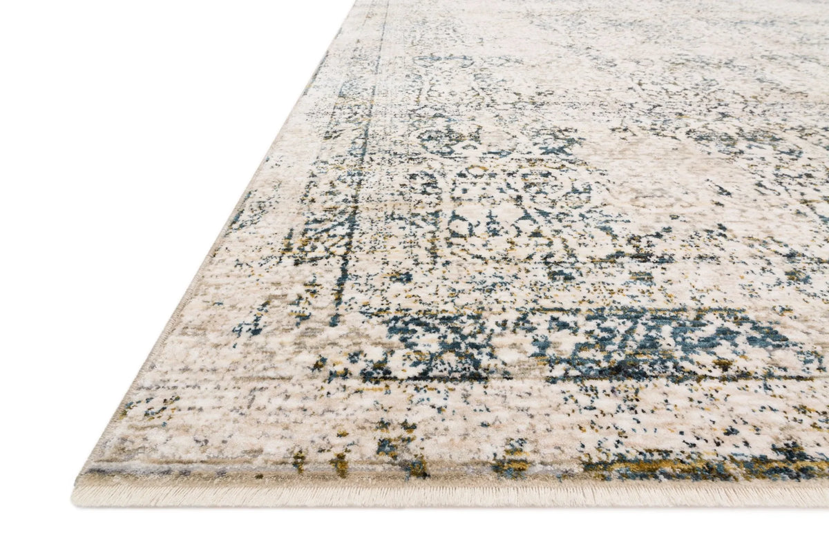 Theia THE-01 Natural/Ocean Rug - Rug & Home