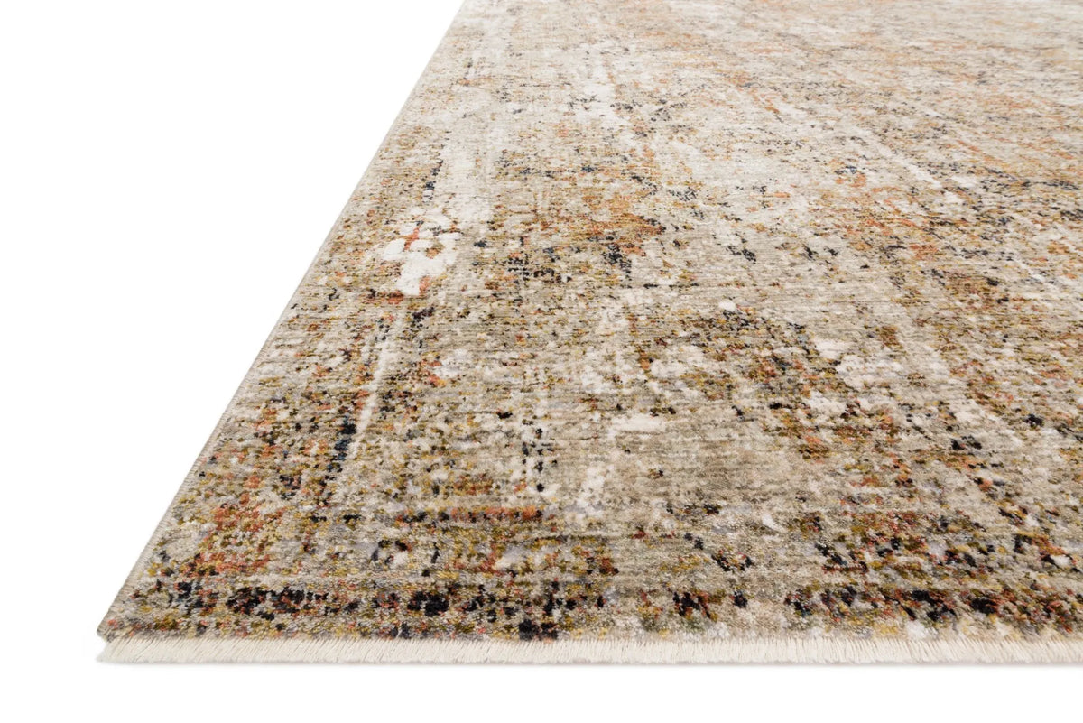 Theia THE-02 Taupe/Gold Rug - Rug & Home