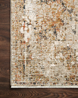 Theia THE-02 Taupe/Gold Rug - Rug & Home