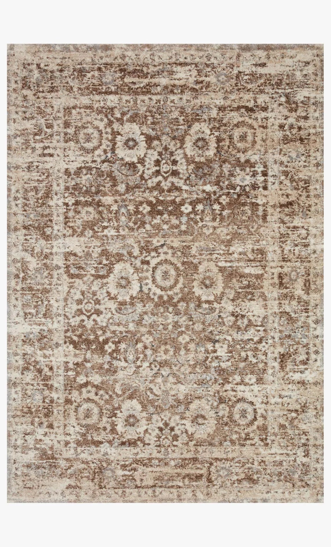 Theory Thy-06 Mocha/Natural Rug - Rug & Home