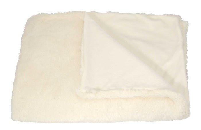 Throw SZ302 Ivory Throw Blanket - Rug & Home