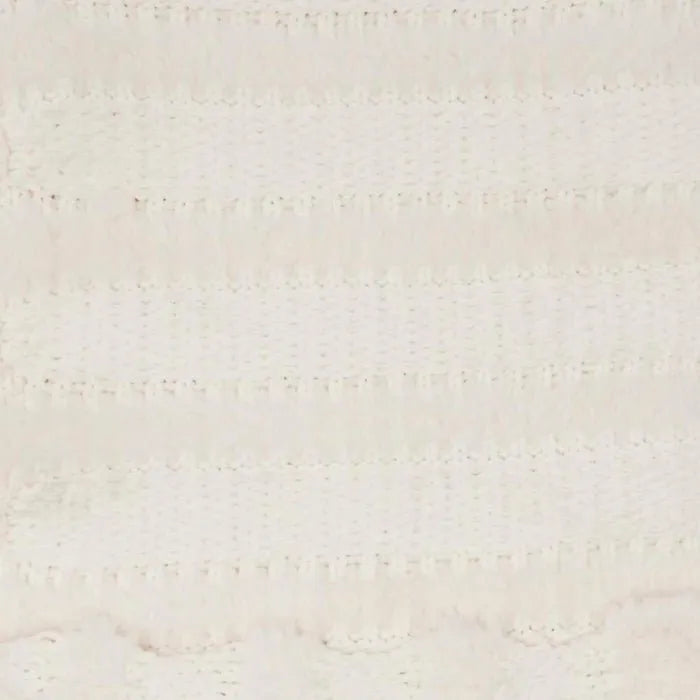 Throw VV190 Ivory Throw Blanket - Rug & Home