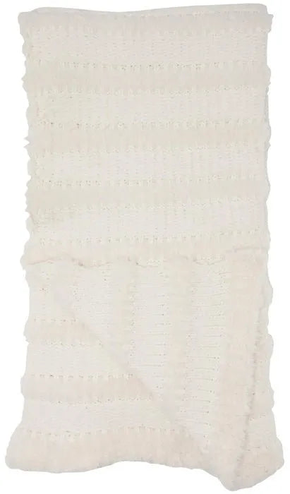 Throw VV190 Ivory Throw Blanket - Rug & Home