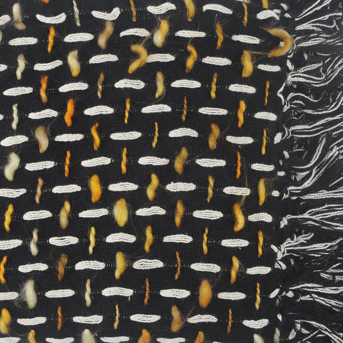 Throws Lr80189 Black/Gold Throw Blanket - Rug & Home