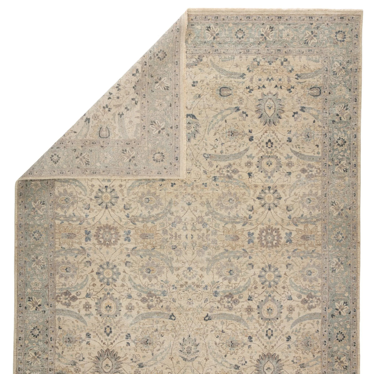 Tierzah Trz01 Merey Gray/Beige Rug - Rug & Home