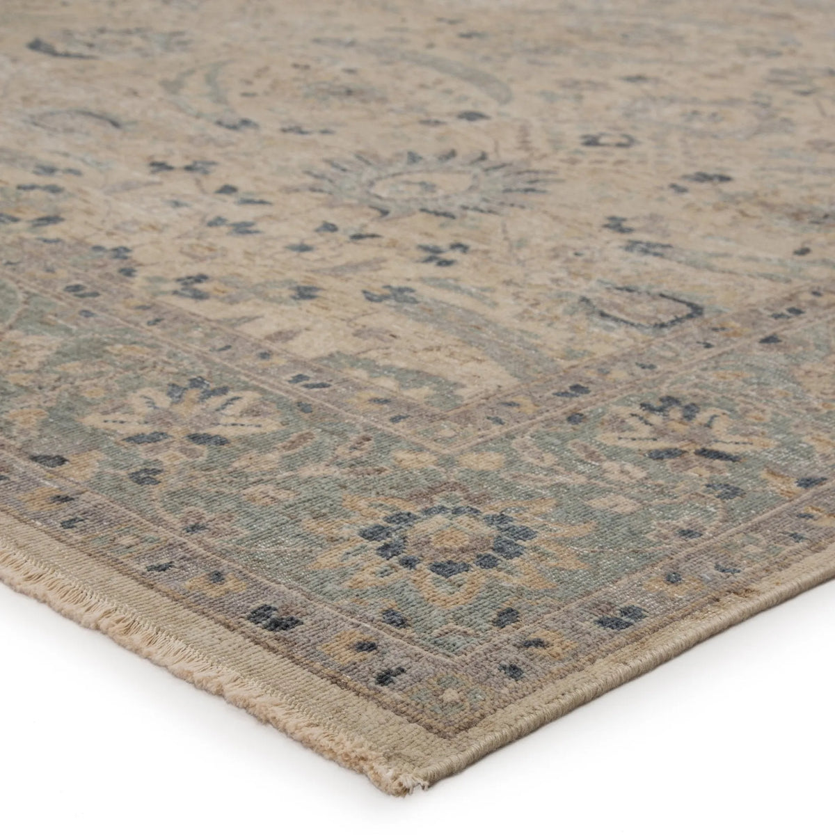 Tierzah Trz01 Merey Gray/Beige Rug - Rug & Home