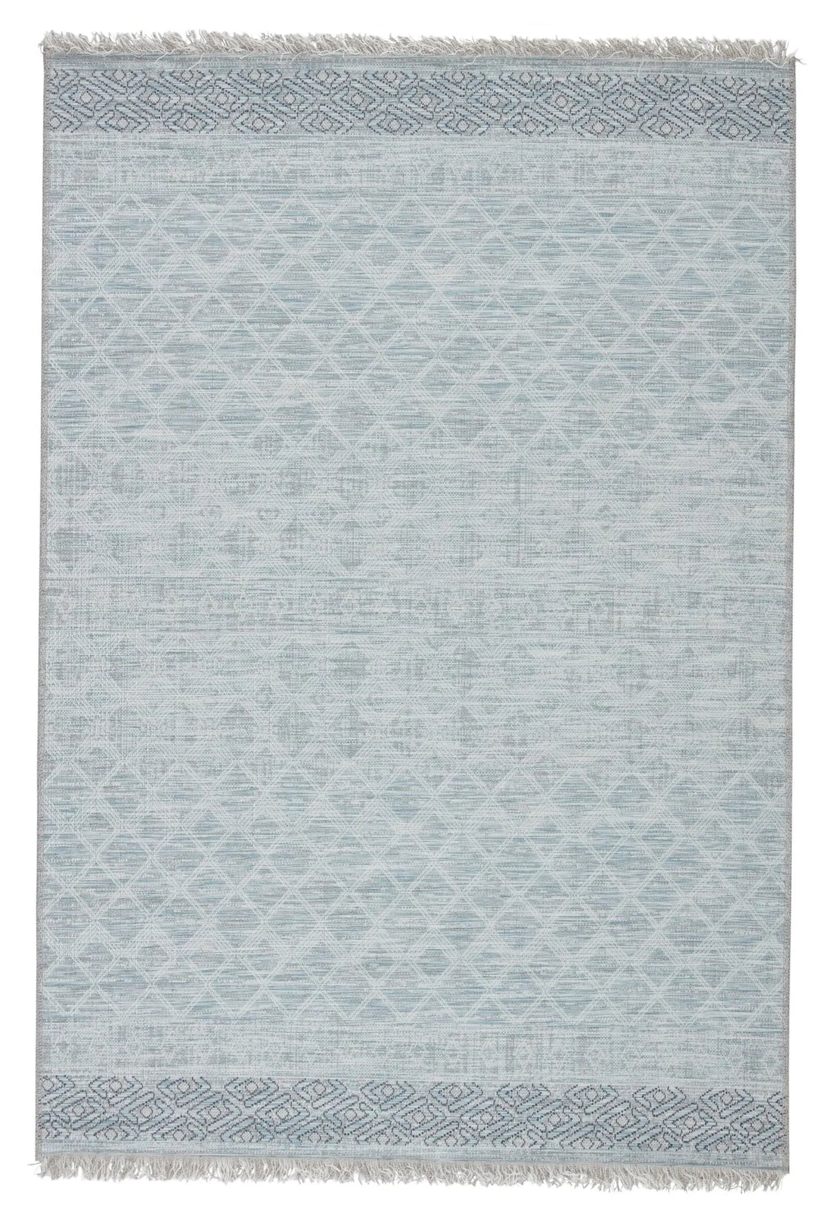 Tikal Tkl06 Ravi Gray/Light Blue Rug - Rug & Home