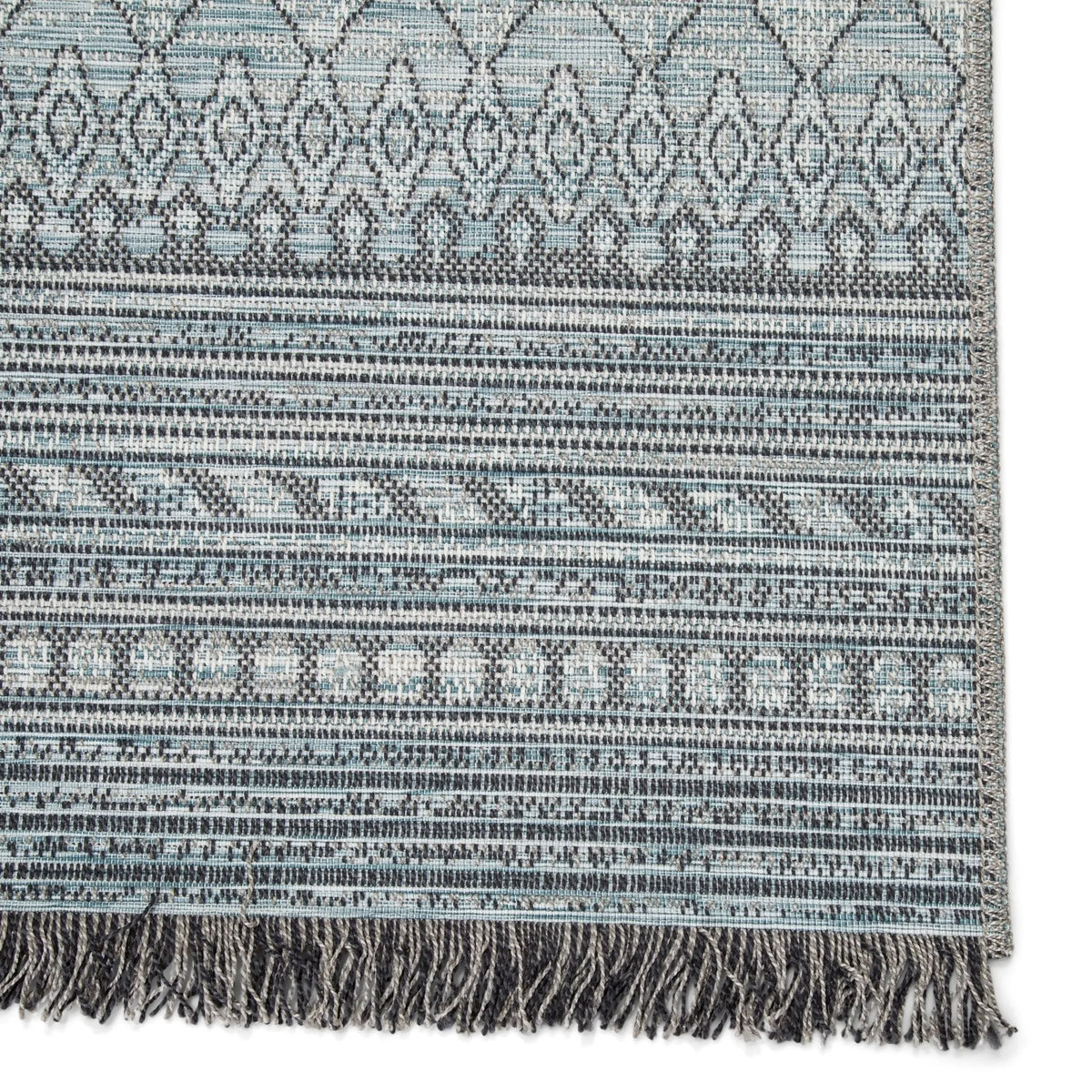 Tikal Tkl07 Rao Gray/Light Blue Rug - Rug & Home