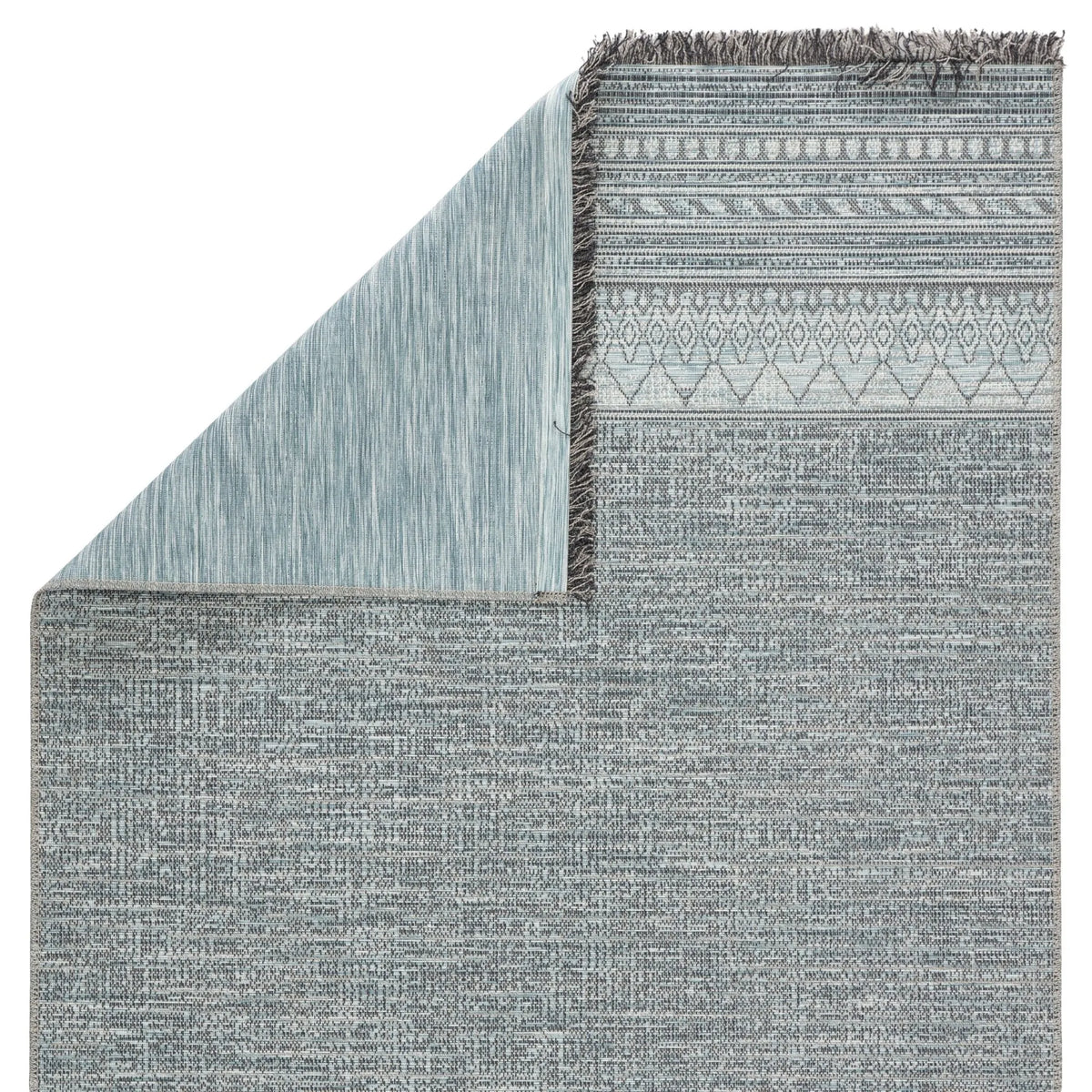 Tikal Tkl07 Rao Gray/Light Blue Rug - Rug & Home