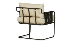 Toluca Accent Chair Black/Cream/Tobacco MX - Rug & Home