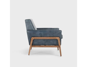 Tomas Accent Chair Blue - Rug & Home