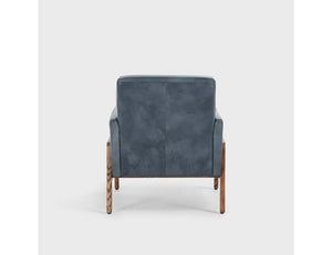 Tomas Accent Chair Blue - Rug & Home