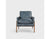 Tomas Accent Chair Blue - Rug & Home
