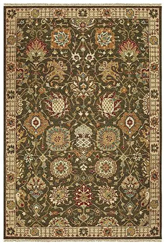 Tommy Bahama Angora 12304 Brown Ivory Rug - Rug & Home