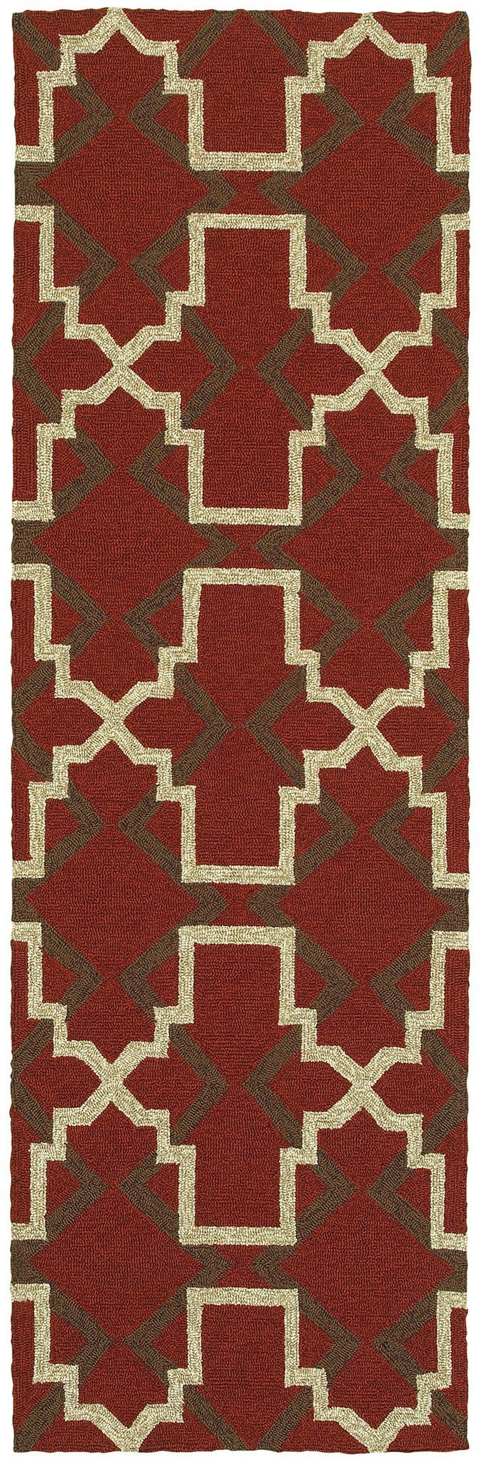 Tommy Bahama Atrium 51103 Red / Brown Rug - Rug & Home