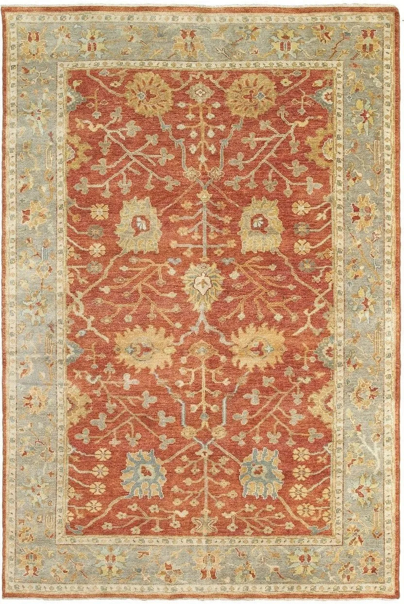 Tommy Bahama Palace 10306 Red Grey Rug - Rug & Home