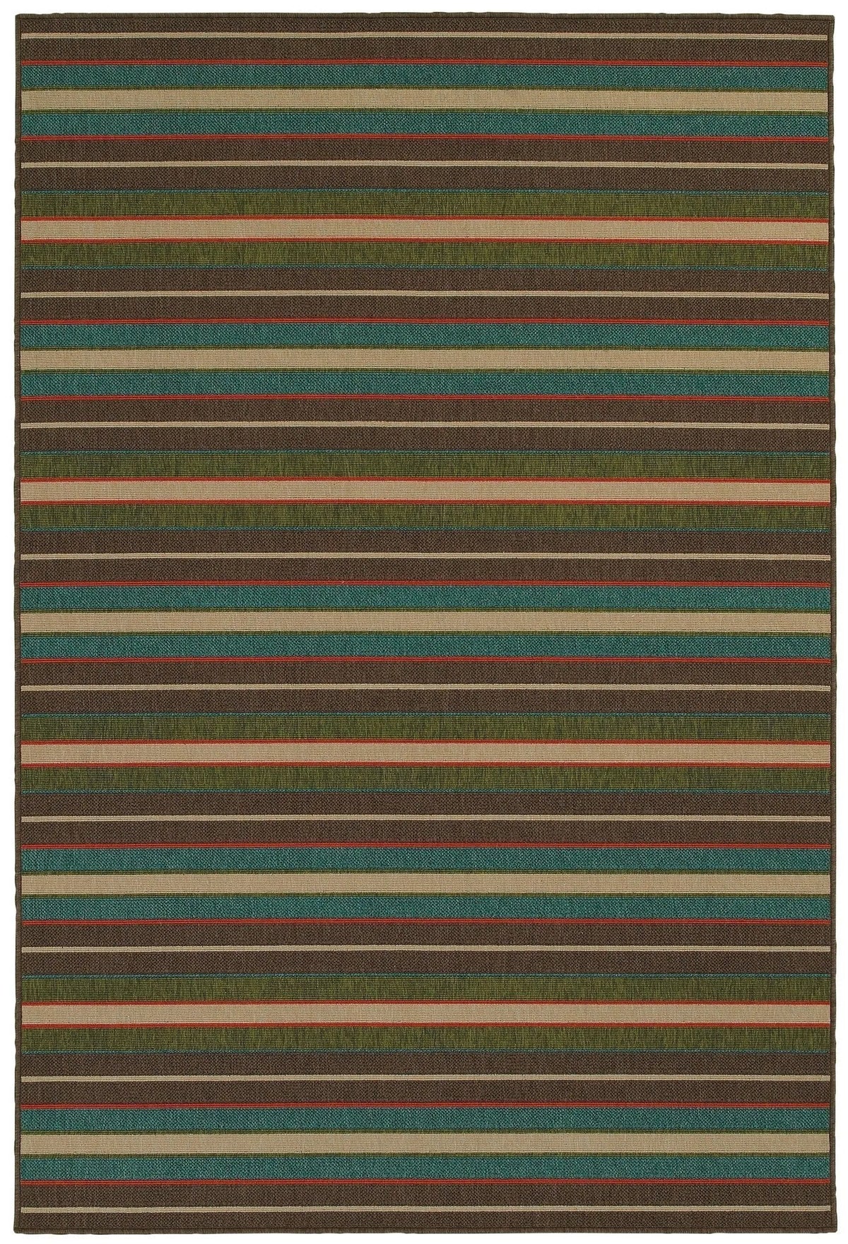 Tommy Bahama Seaside 1307D Brown Multi Rug - Rug & Home