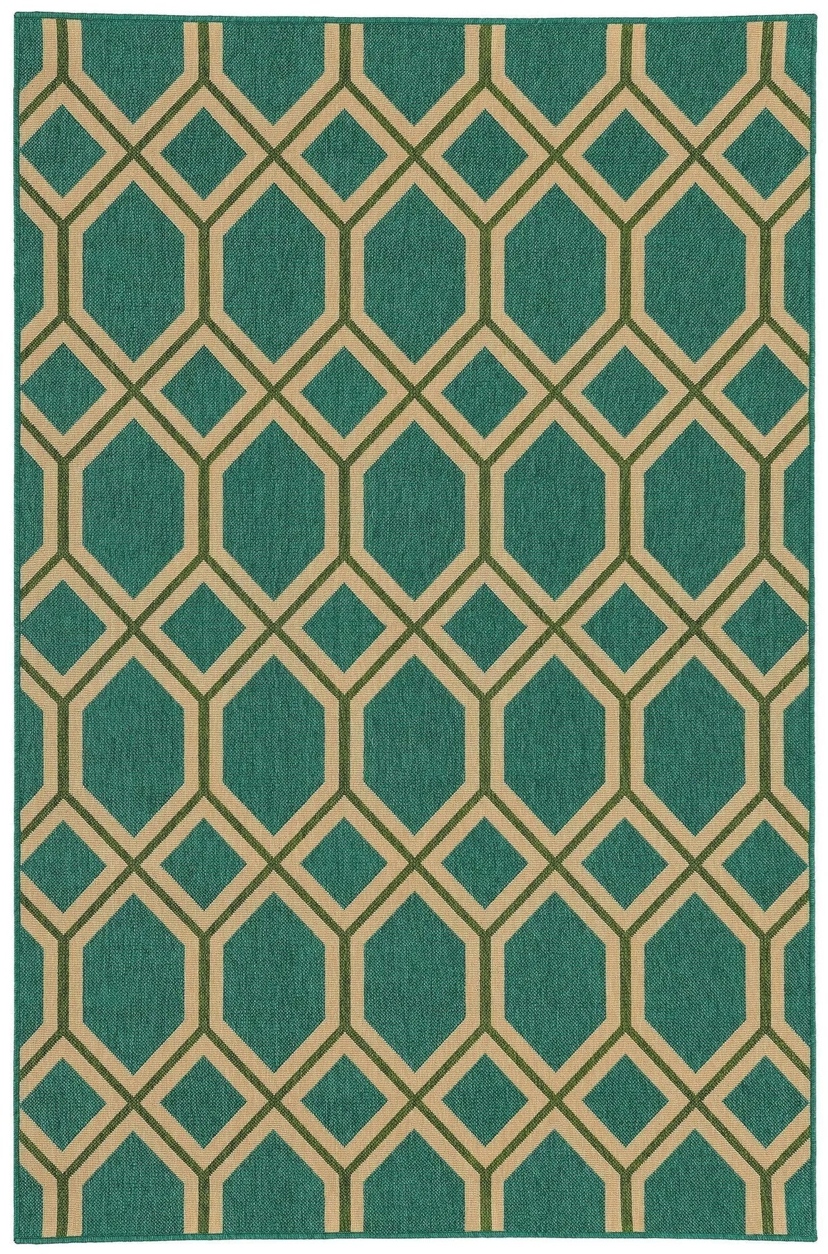 Tommy Bahama Seaside 6660L Teal Green Rug - Rug & Home