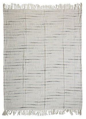 Torrent 80138GRY Grey Throw Blanket - Rug & Home