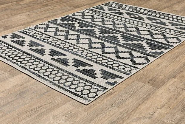 Torrey 005Y1 Beige/Blue Rug - Rug & Home