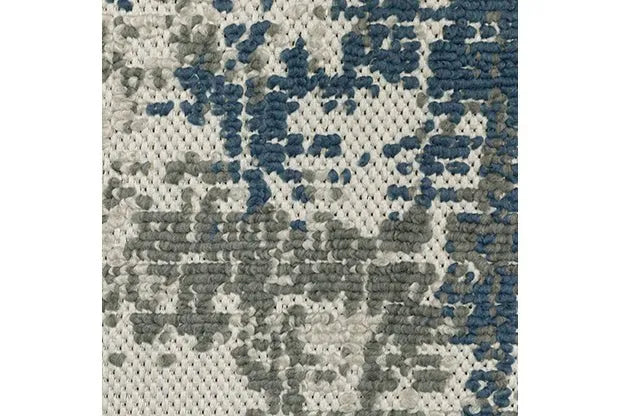 Torrey 140H1 Beige/Blue Rug - Rug & Home