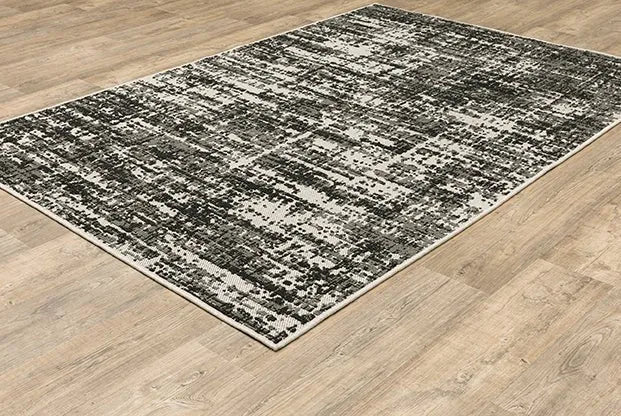 Torrey 531W1 Black/Beige Rug - Rug & Home