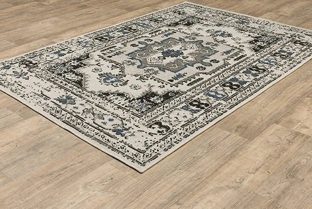 Torrey 5561H Beige/Grey Rug - Rug & Home