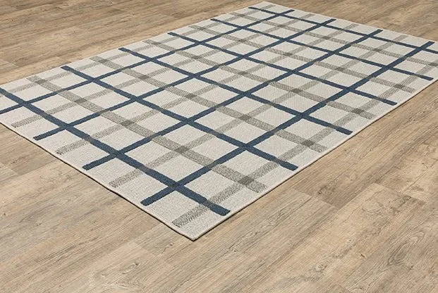 Torrey 7150H Beige/Blue Rug - Rug & Home