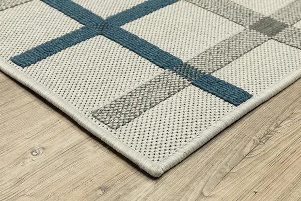 Torrey 7150H Beige/Blue Rug - Rug & Home