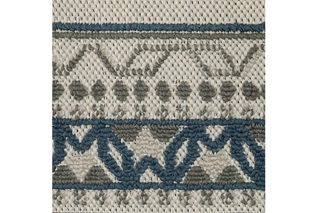 Torrey 8020W Beige/Blue Rug - Rug & Home