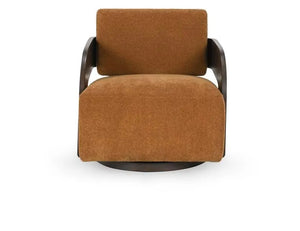 Toscana Swivel Accent Chair Amber - Rug & Home