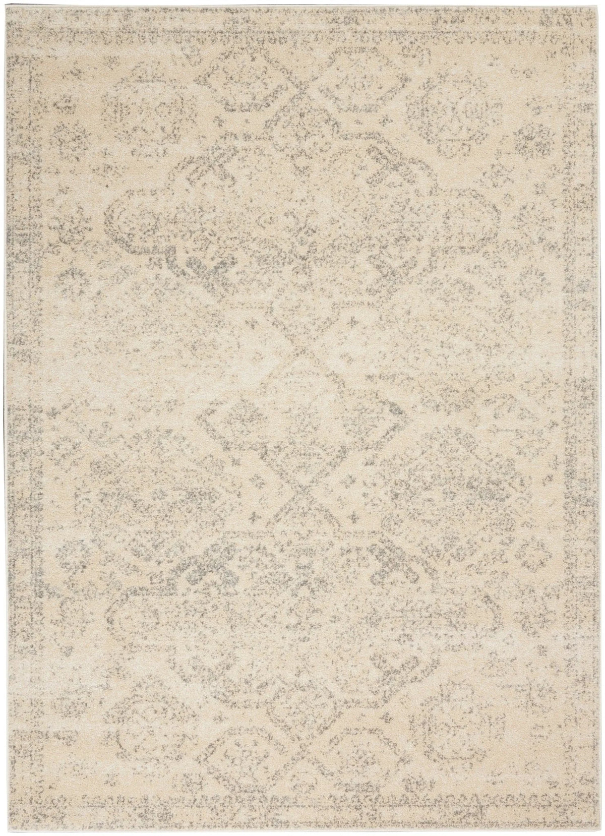 Tranquil Tra13 Beige Grey Rug - Rug & Home