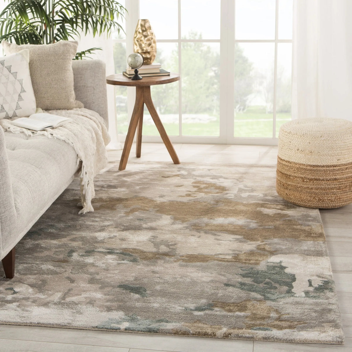 Transcend Trd05 Glacier Light Gray/Taupe Rug - Rug & Home